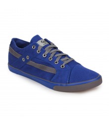 Vostro Blue Grey Casual Shoes for Men - VCS0156